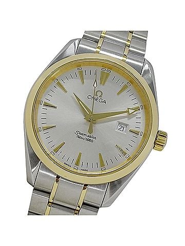 Omega Omega Seamaster Aqua Terra 2317.30 Men's Watch, Brand Name, Date, Quartz, Stainless Steel (SS), Gold (YG) Combination (view 1)