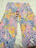 Lilly Pulitzer Floral Multi Color Casual Pants Size XL - photo 4