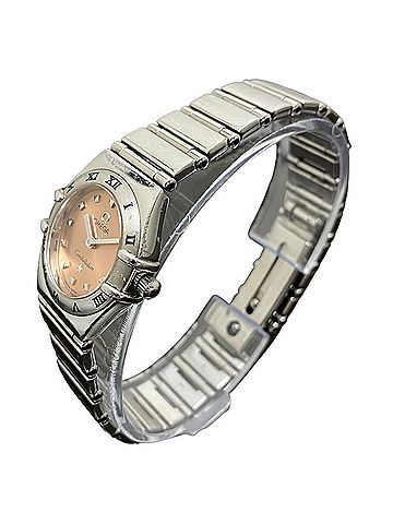 Omega Omega My Choice Mini Constellation Watch, Total Weight 43g, Stainless Steel, Quartz Movement, Copper Dial, 1561.61 (view 2)