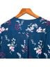Justify 100% Polyester Floral Teal Pink White Blouse Size 2X - photo 7
