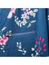 Justify 100% Polyester Floral Teal Pink White Blouse Size 2X - photo 4