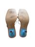 Aje. 100% Leather Blue Heels Size EU 35 - photo 6