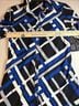 Boston Proper Graphic Black Blue White Casual Dress Size S - photo 6