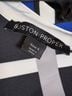 Boston Proper Graphic Black Blue White Casual Dress Size S - photo 3