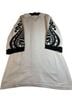 Bob Mackie Paisley Black White Jacket Size L - photo 2