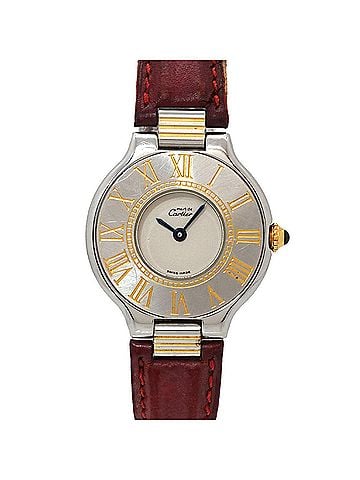 Cartier Cartier Must 21 Vingt-et-un Two-Tone W10051F4 Women's Watch Ivory Quartz (view 1)