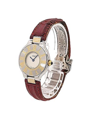 Cartier Cartier Must 21 Vingt-et-un Two-Tone W10051F4 Women's Watch Ivory Quartz (view 2)
