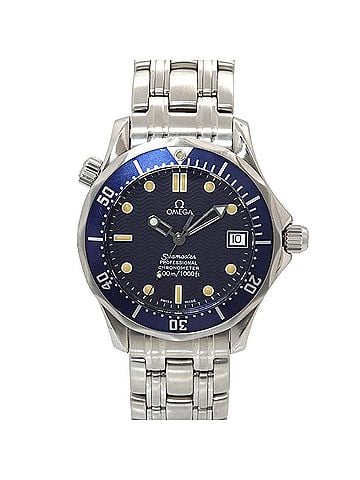 Omega Omega Seamaster 300 Professional 2551 80 Boys' Watch, Date, Navy, Automatic Movement (view 1)