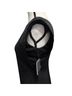 Aqua 95% Polyester 5% Spandex 100% Polyester Black Cocktail Dress Size 2 - photo 6