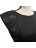 Aqua 95% Polyester 5% Spandex 100% Polyester Black Cocktail Dress Size 2 - photo 5