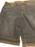 Seven7 Blue Denim Shorts Size 16 - photo 1