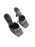 Zara Black Silver Heels Size EU 37 - photo 1