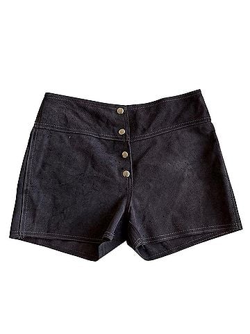 Suede Shorts (view 1)