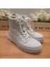 Dr. Martens 100% Polyester 100% Polyurethane White Boots Size 10 - photo 10
