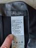 Weekend Max Mara 100% Lambskin 100% Modal 100% Polyester Solid Black Leather Skirt Size 6 - photo 3