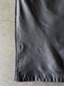 Weekend Max Mara 100% Lambskin 100% Modal 100% Polyester Solid Black Leather Skirt Size 6 - photo 7