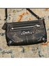 Coach 100% Leather Black Silver Clutch One size - photo 3