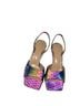 Mach & Mach 100% Leather Color Block Graphic Tie-dye Multi Color Heels Size EU 38 - photo 2