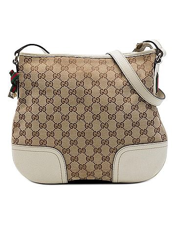 Gucci GG Canvas Web Princy Crossbody (view 1)
