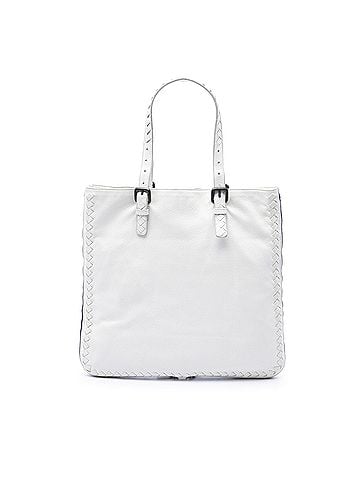 Bottega Veneta Intrecciato Trimmed Cervo Zip Around Expandable Tote (view 1)