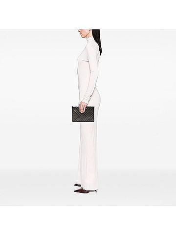 Chanel Large Crinkled Patent O Case Clutch (view 2)