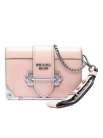 Prada Spazzolato Soft Calfskin Cahier Crossbody (view 1)