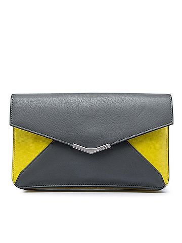 Fendi Bicolor Leather 2Jours Envelope Clutch (view 1)