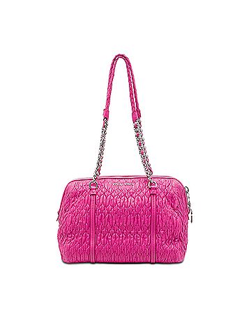 Miu Miu Matelasse Lambskin Shoulder Bag (view 1)