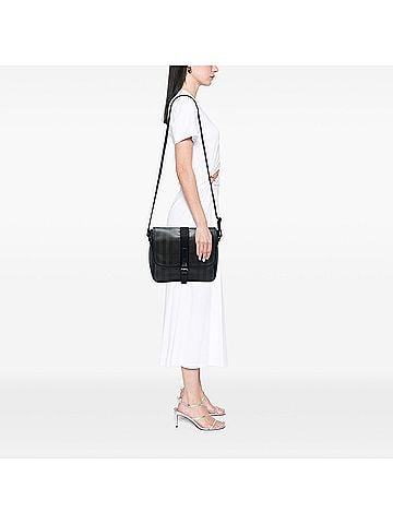 Burberry Smoke Check Coated Canvas Crossbody (view 2)