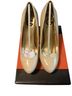 Guess 100% Leather Ivory Tan Heels Size 8 - photo 1