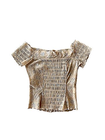 Sandro Short Sleeve Blouse (view 2)
