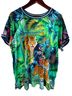 Johnny Was Floral Multi Color Short Sleeve Blouse Size XL - photo 2