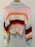 Altar'd State 100% Acrylic Stripes Pink Blue Pullover Sweater Size M - photo 11