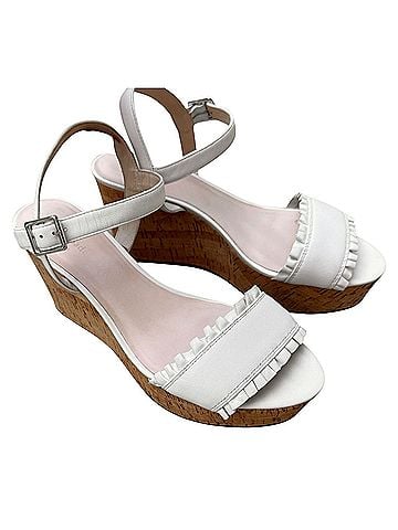 Kate Spade New York Thomas Ruffle Platform Wedge Wedges (view 1)