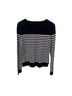 Brooks Brothers 100% Cotton Stripes White Blue Pullover Sweater Size L - photo 2