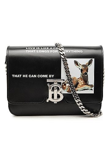 Burberry Small Smooth Calfskin Bambi TB Crossbody (view 1)