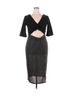 Venus Black Silver Cocktail Dress Size XL - photo 1
