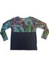 Lilly Pulitzer Floral Multi Color Long Sleeve Top Size M - photo 1
