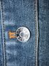 Chico's Solid Blue Denim Jacket Size 2X - photo 11