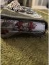 Ted Baker London 72% Polyester 22% Metallic Fiber 100% Polyester Floral Gray Red Gold Shoulder Bag One size - photo 9