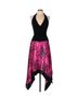 Betsy & Adam Floral Black Pink Jumpsuit Size 12 - photo 1