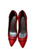 Jason Wu Red Black Heels Size EU 38 - photo 1