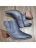 Baretraps 100% Other Print Blue Ankle Boots Size 9 - photo 8