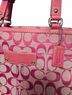 Coach Print Pink Leather Tote One size - photo 7