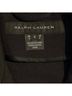Ralph Lauren Black Label 95% Cotton 5% Nylon 100% Calf Leather Black Jacket Size 6 - photo 3