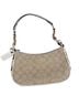 Coach Solid Tan White Burgundy Shoulder Bag One size - photo 1