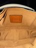 Coach Solid Tan White Burgundy Shoulder Bag One size - photo 6
