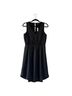 Madewell 100% Polyester Solid Black Cocktail Dress Size 0 - photo 1