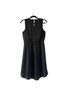Madewell 100% Polyester Solid Black Cocktail Dress Size 0 - photo 2