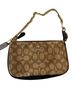 Coach Solid Brown Leather Clutch One size - photo 1